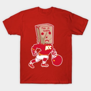 Kansas City Fan In Hiding T-Shirt